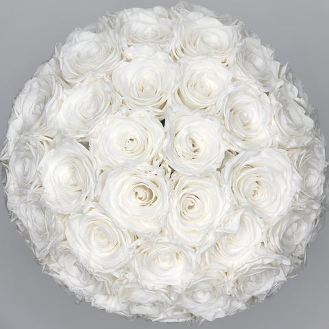 DOME ETERNAL Roses Round box