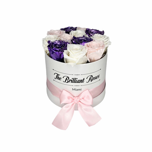 Princess ETERNAL roses flower box